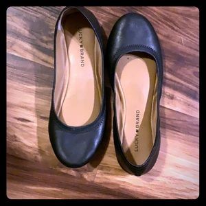 Lucky Brand leather flats